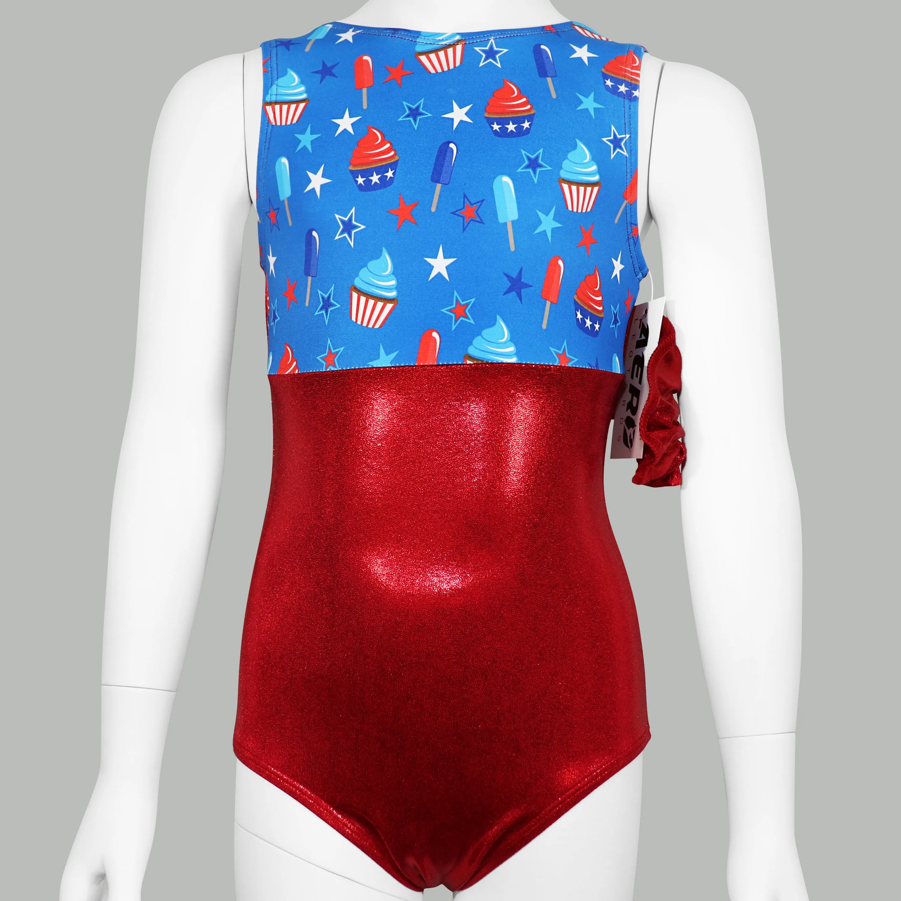 Patriotic Cupcakes Leotard