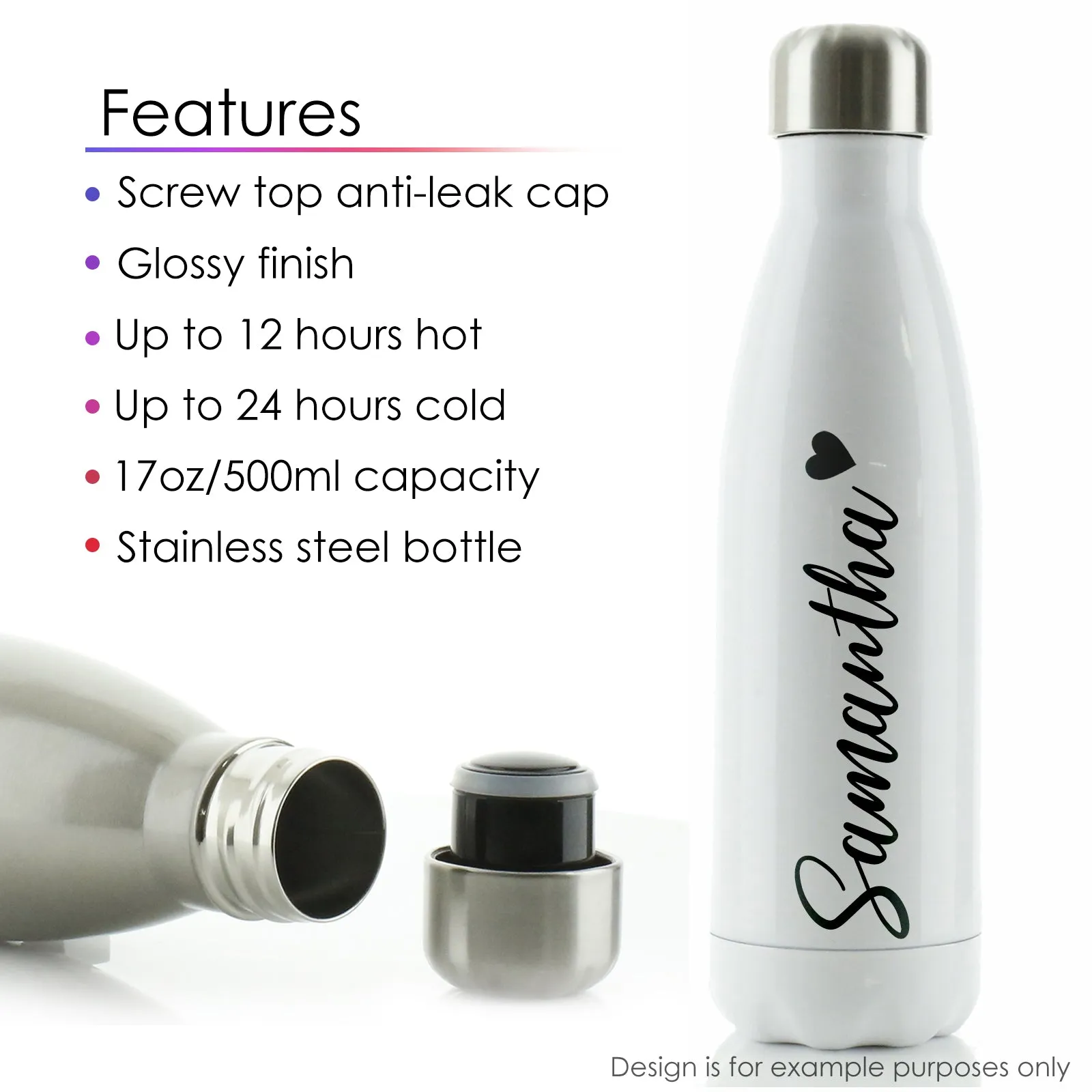 Personalised Cola Bottle with Welcoming Text and Climbing Mum and Baby Koalas