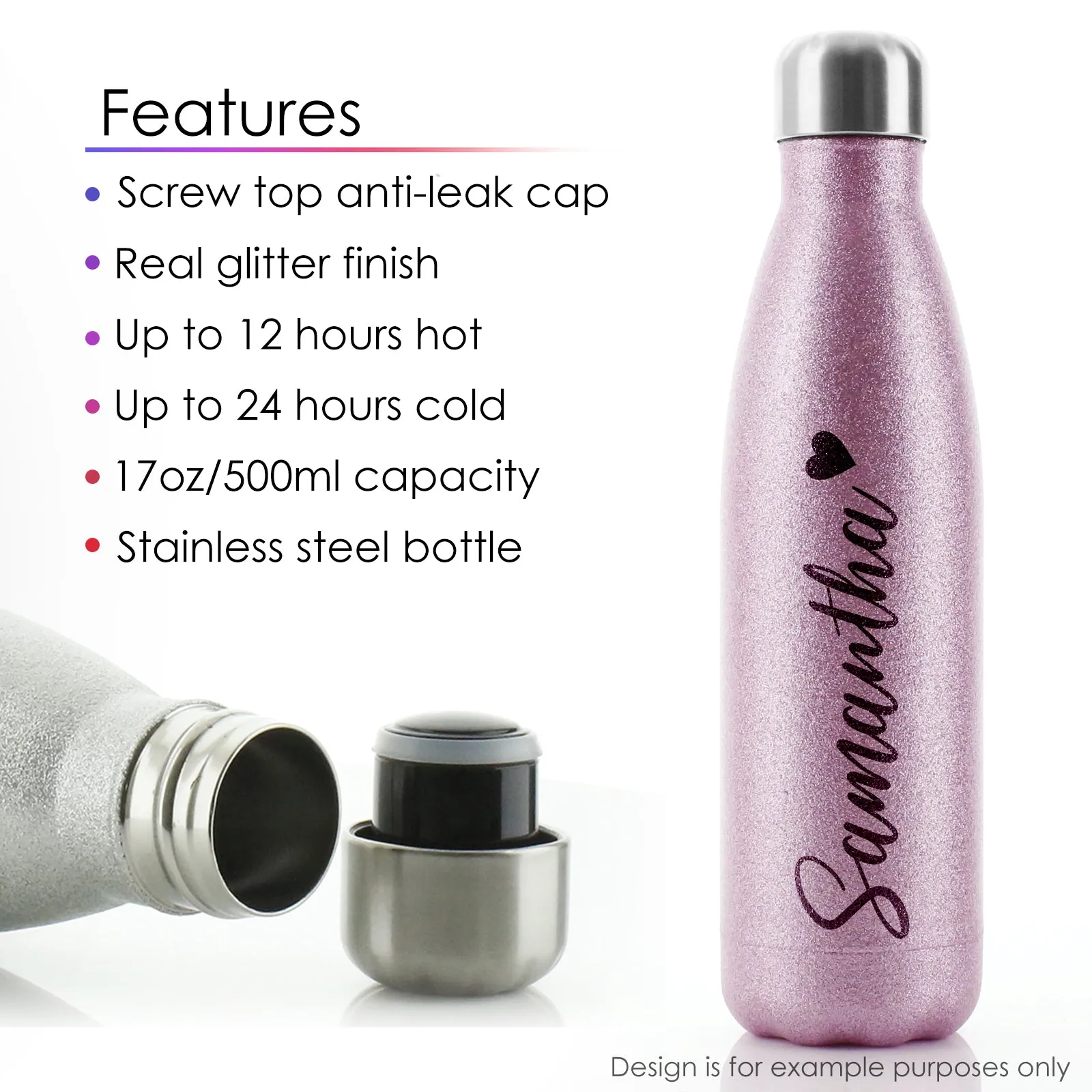 Personalised Cola Bottle with Welcoming Text and Climbing Mum and Baby Koalas