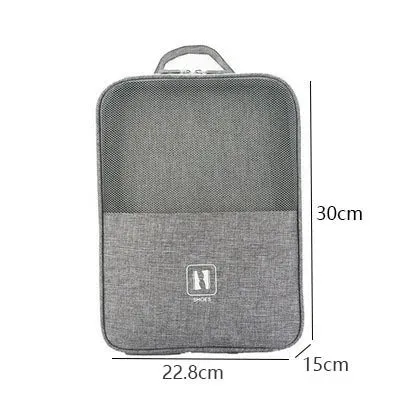 Portable Travel Shoe Bag - Waterproof Storage for Footwear