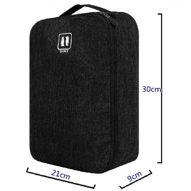 Portable Travel Shoe Bag - Waterproof Storage for Footwear