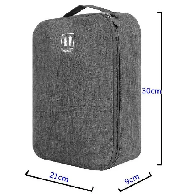 Portable Travel Shoe Bag - Waterproof Storage for Footwear