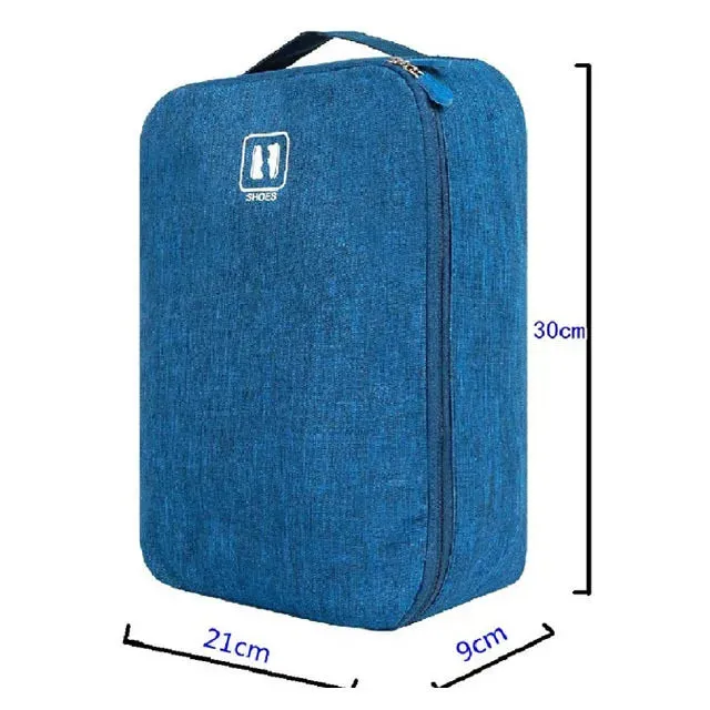 Portable Travel Shoe Bag - Waterproof Storage for Footwear