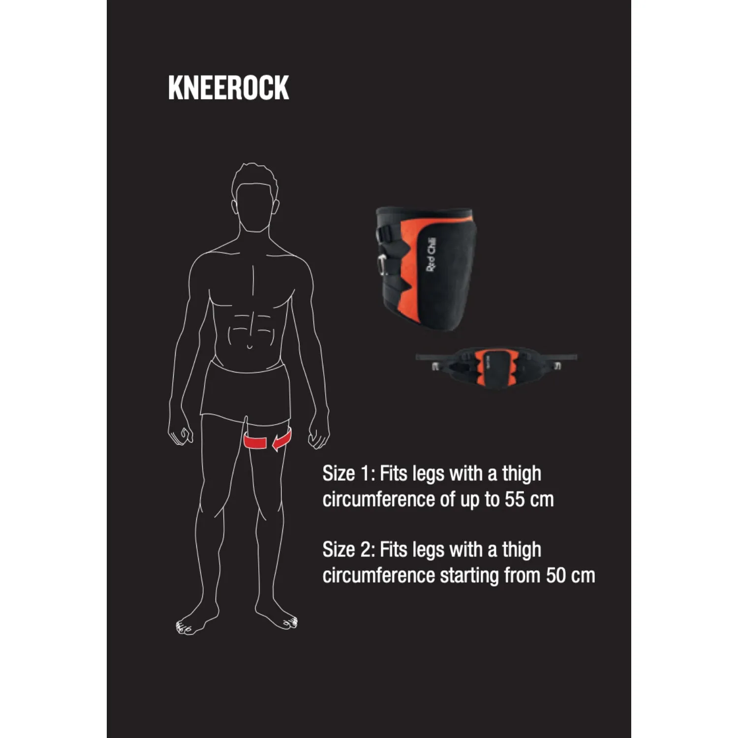 Red Chili Kneerock Kneepad