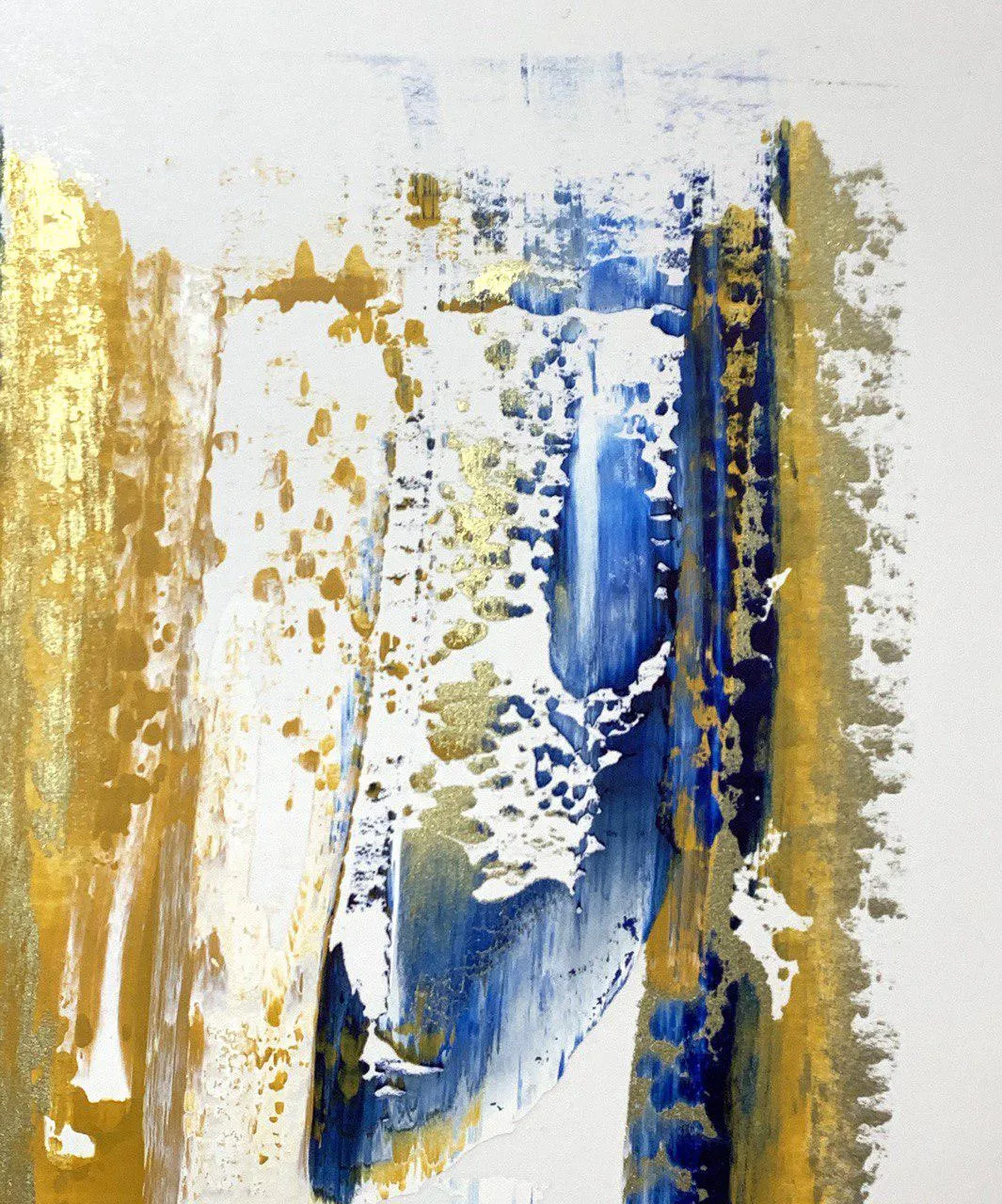 River Face Handmade Painting