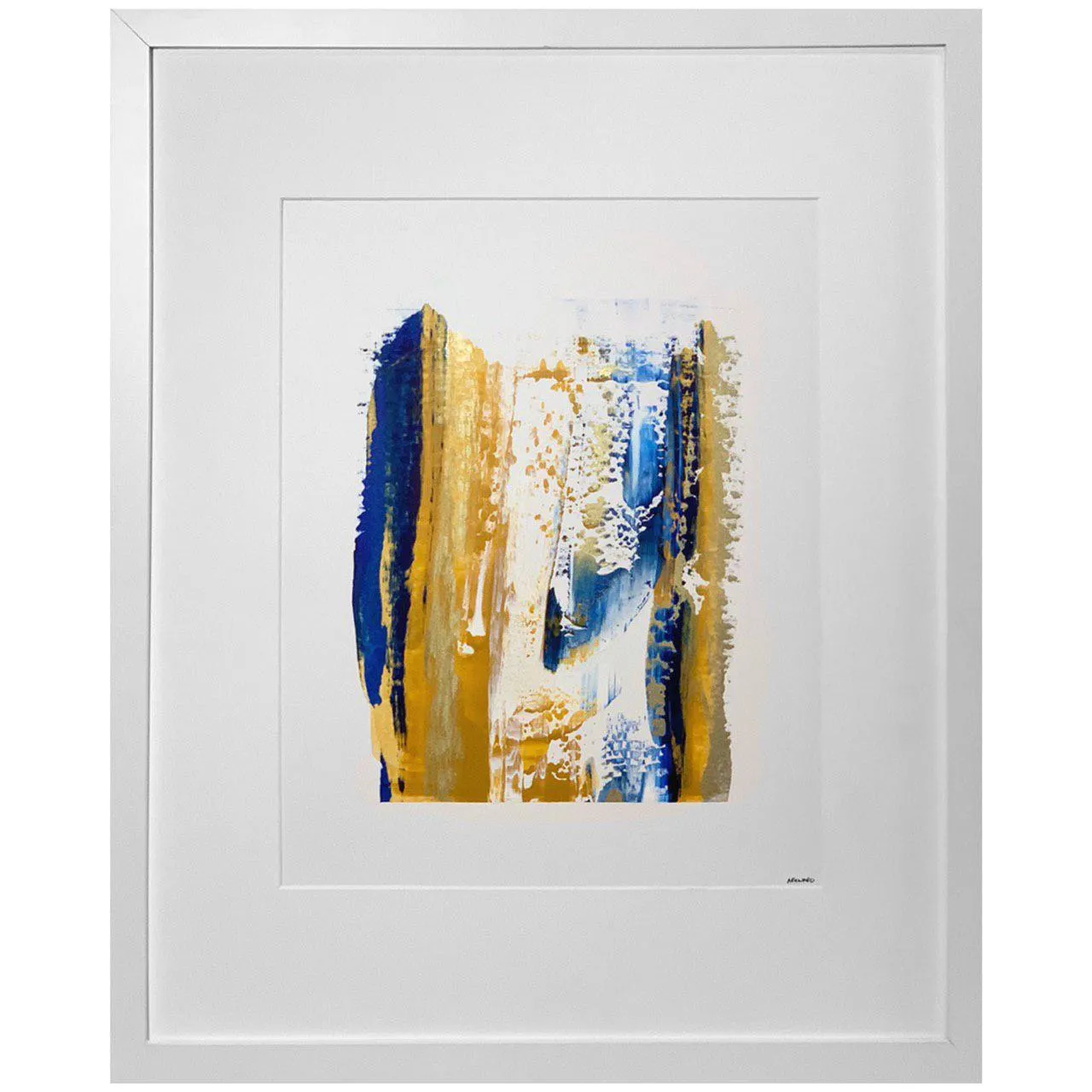 River Face Handmade Painting