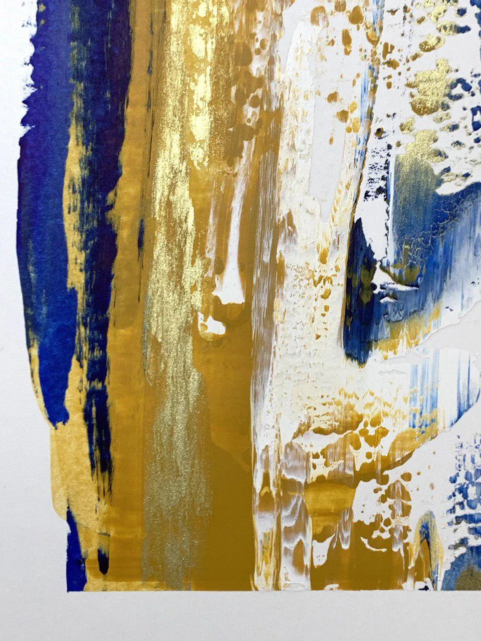 River Face Handmade Painting