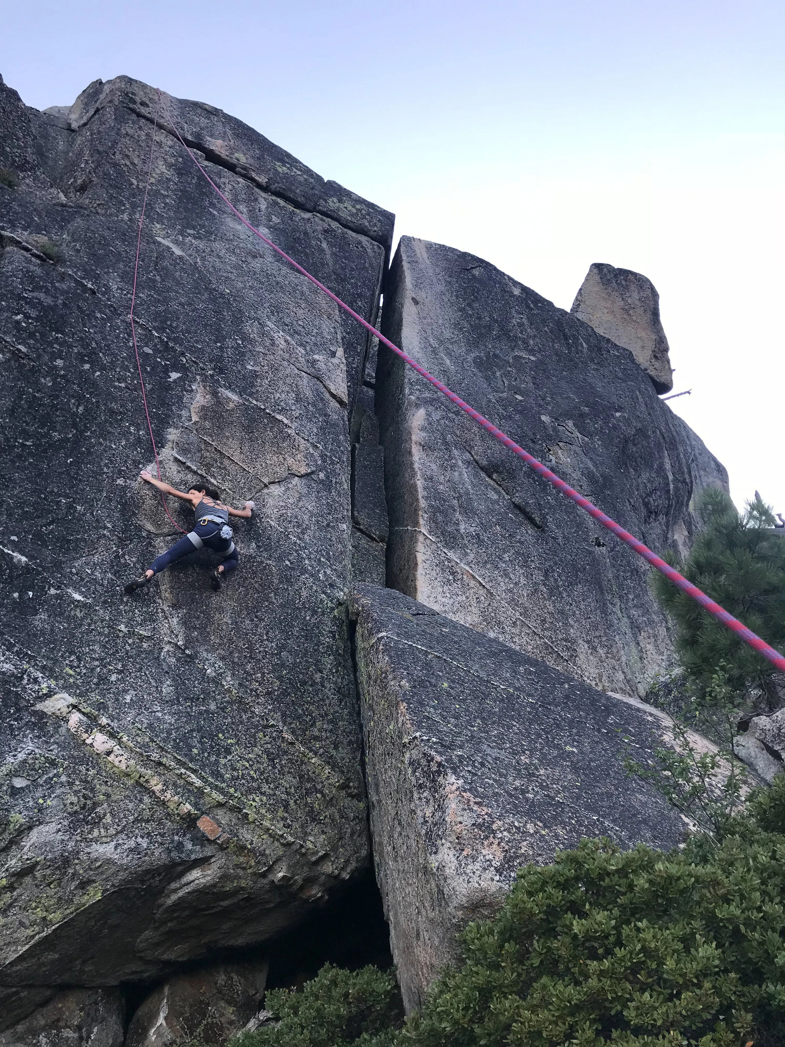 Rock Climbing Anchor Building Course in Tahoe