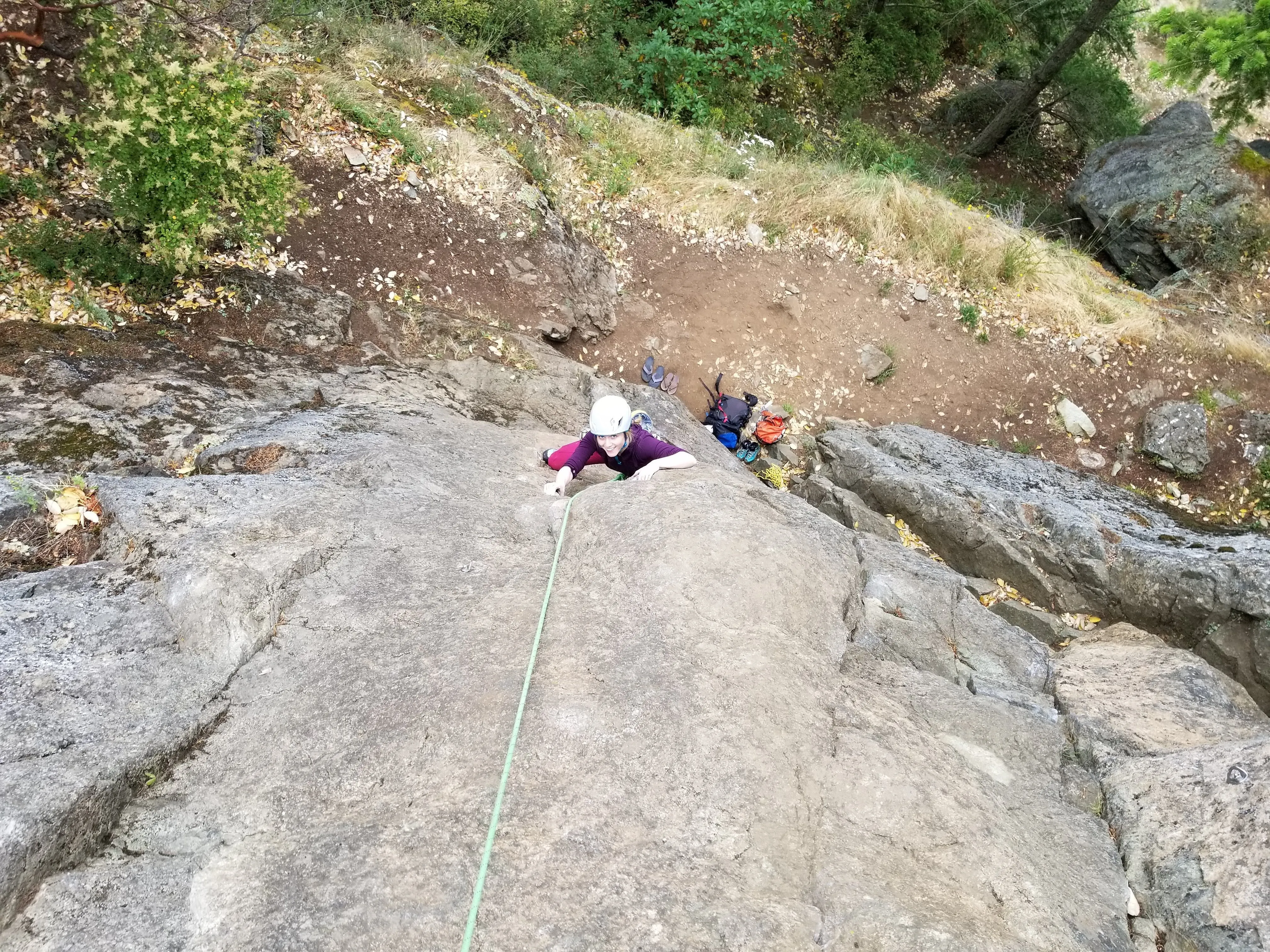 Rock Climbing Anchor Building Course in Tahoe