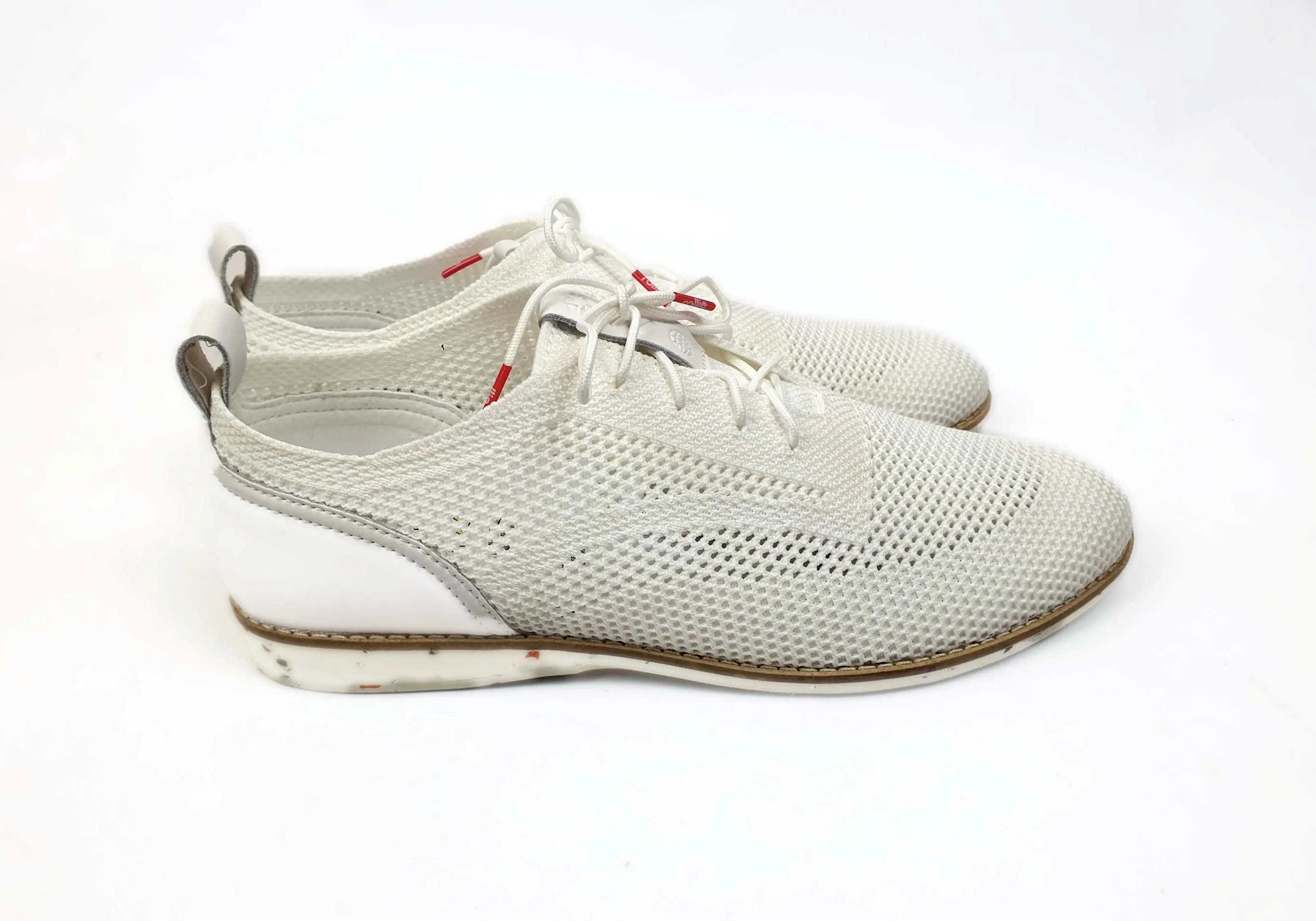 Rollie derby white eco punch shoes in size 41 (comes with box)