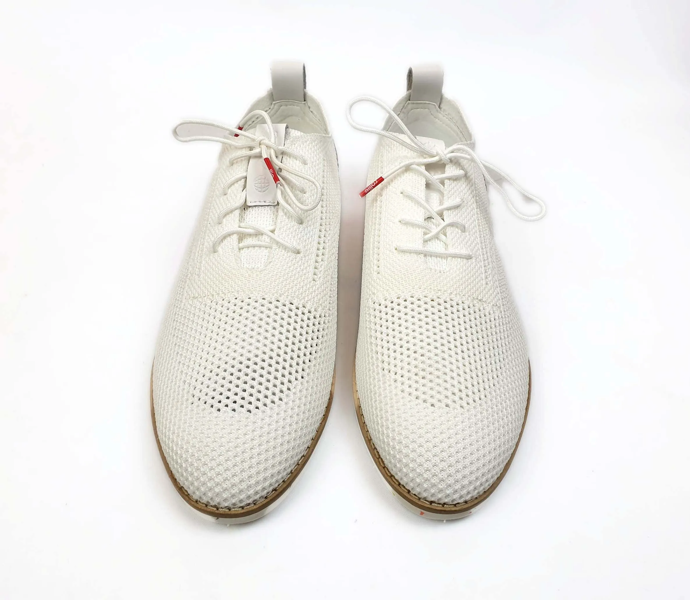 Rollie derby white eco punch shoes in size 41 (comes with box)
