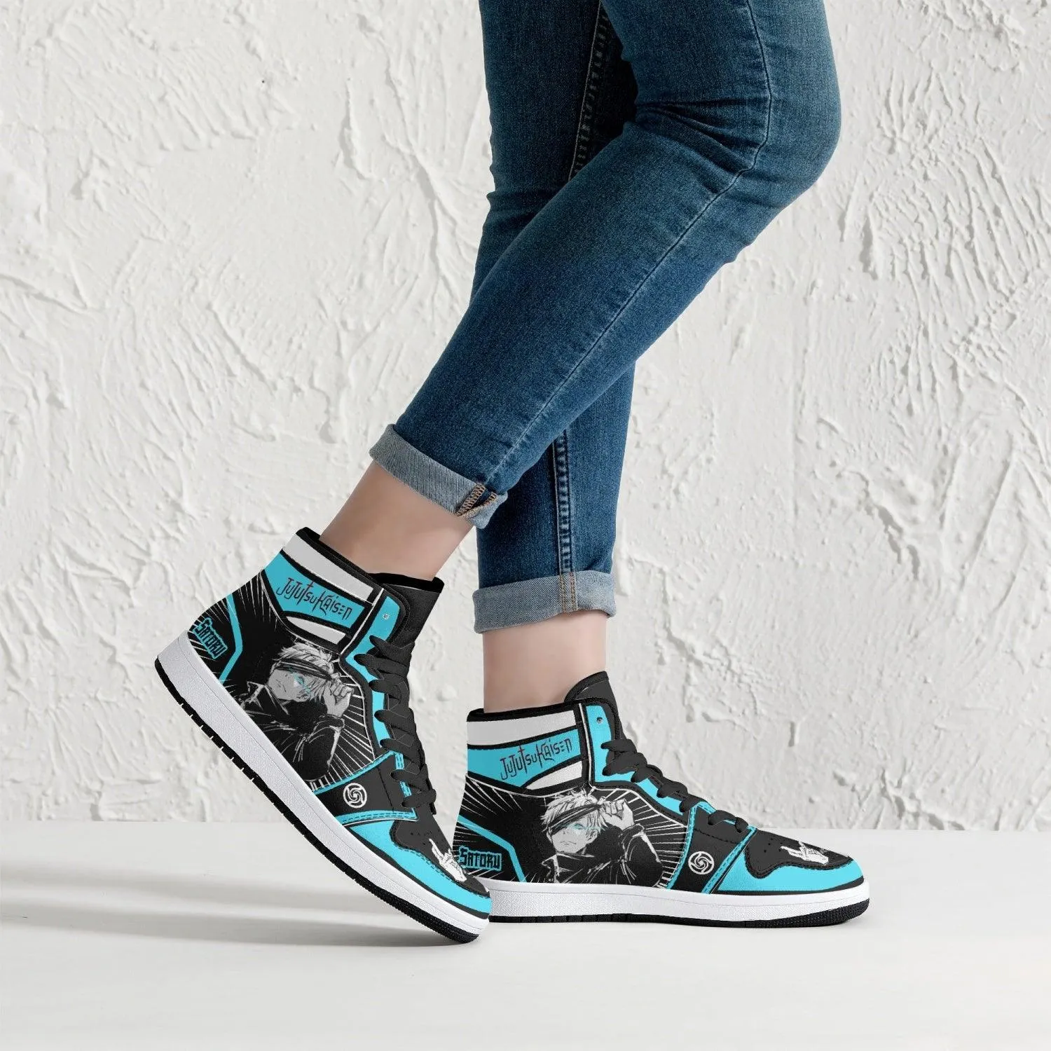 Satoru Gojo Sorcery Fight V2 Mid 1 Basketball Shoes
