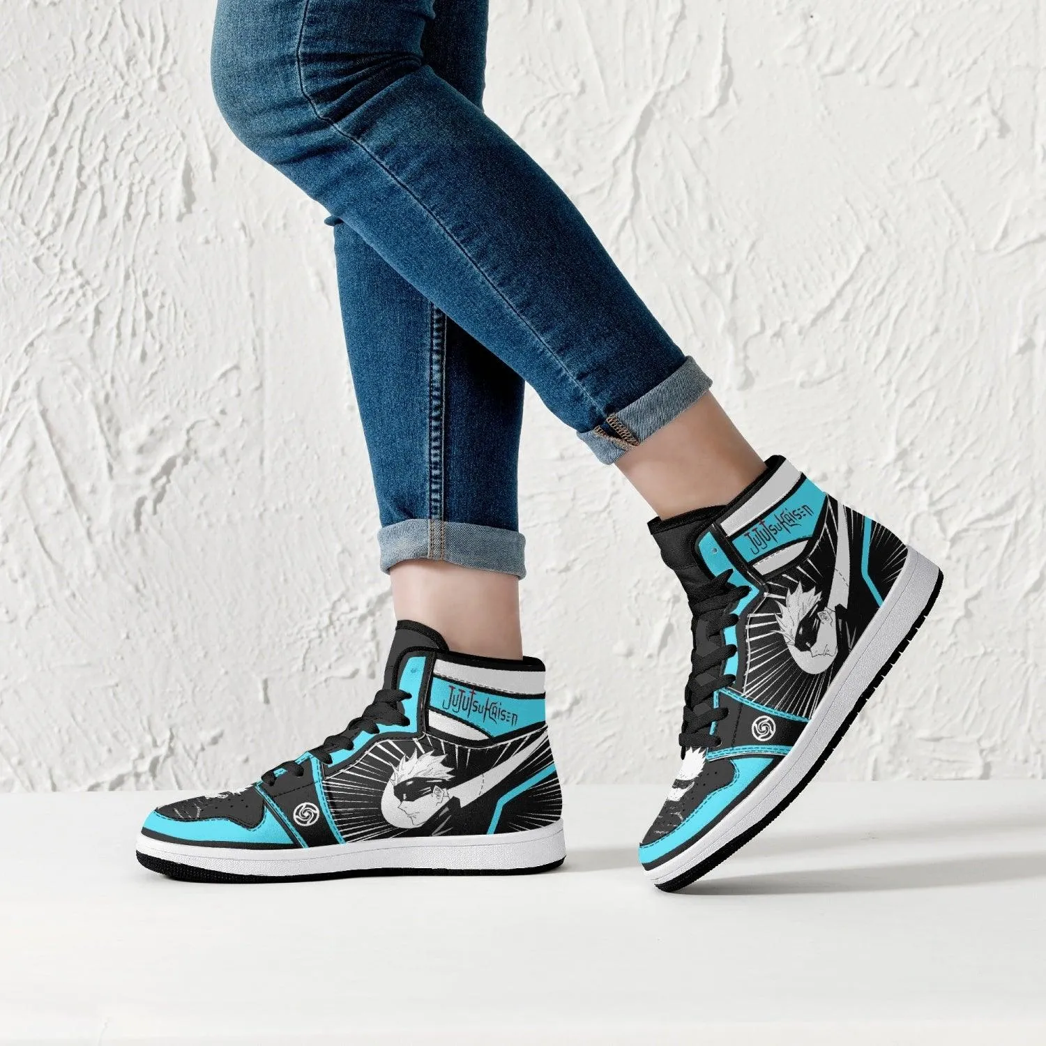 Satoru Gojo Sorcery Fight V2 Mid 1 Basketball Shoes