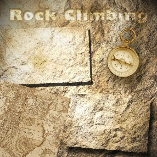 Scrapbook Customs 12x12 Paper -  Rock Climbing