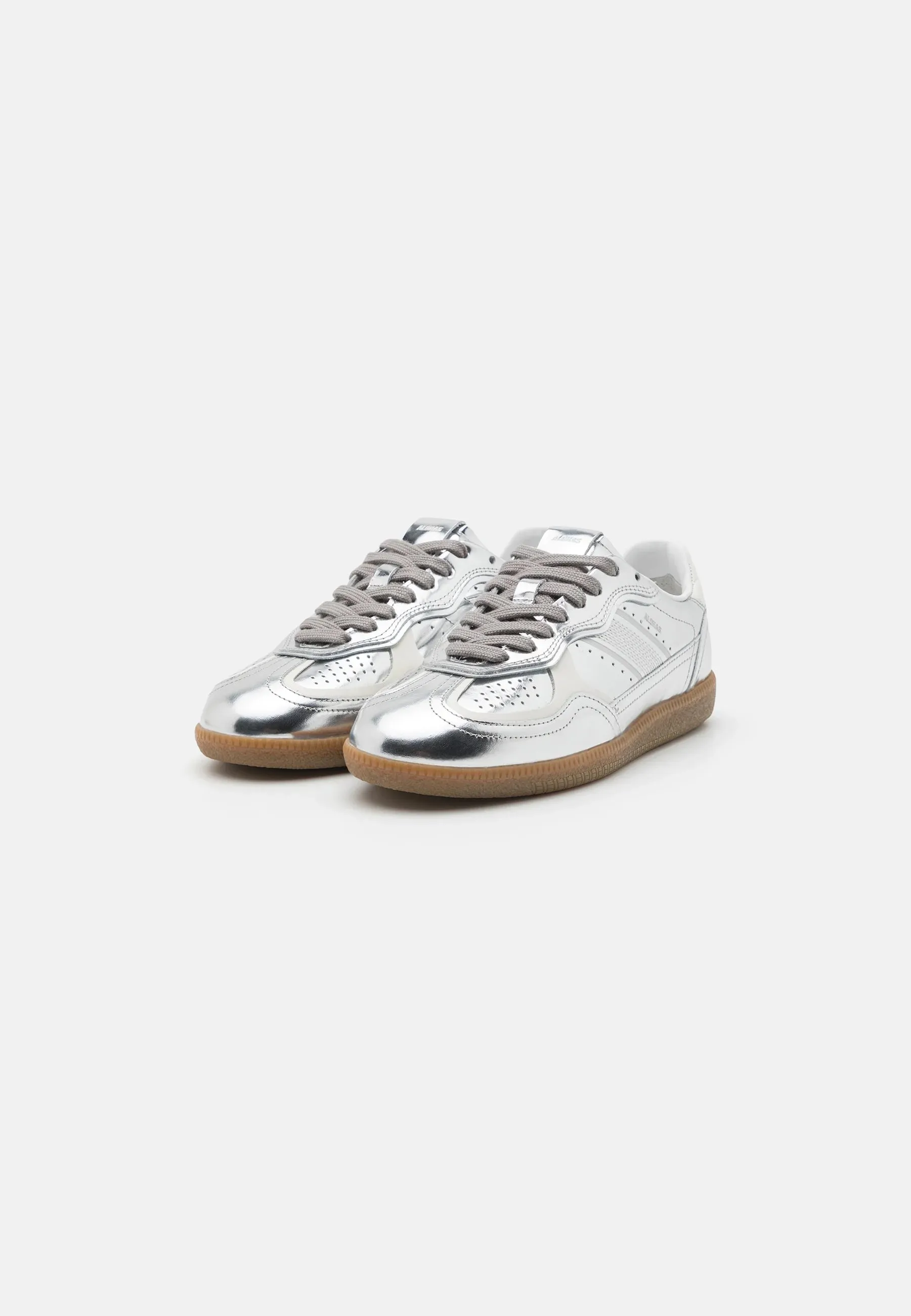 Selena Silver Cream Trainers