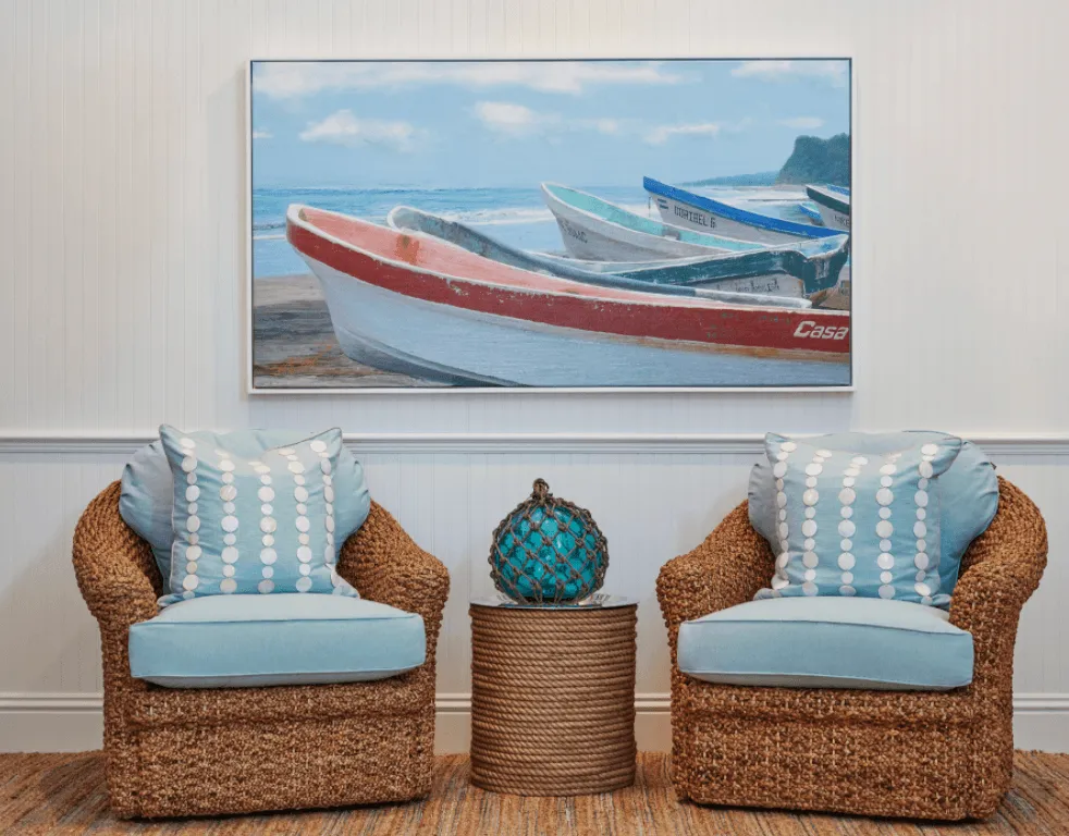 Seven Boats Giclee