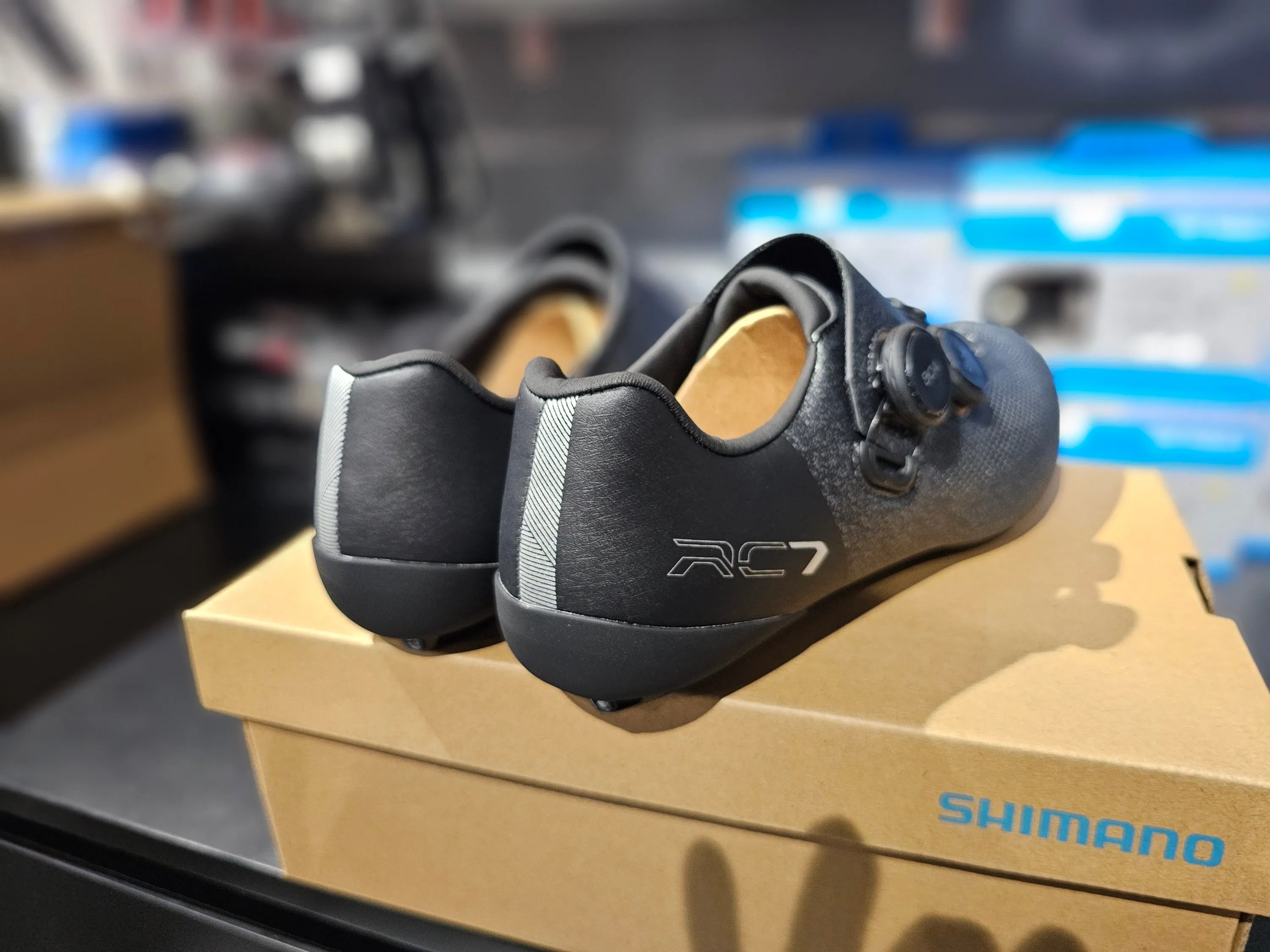 Shimano SH-RC703 Gray Splatter Special Edition (Wide)