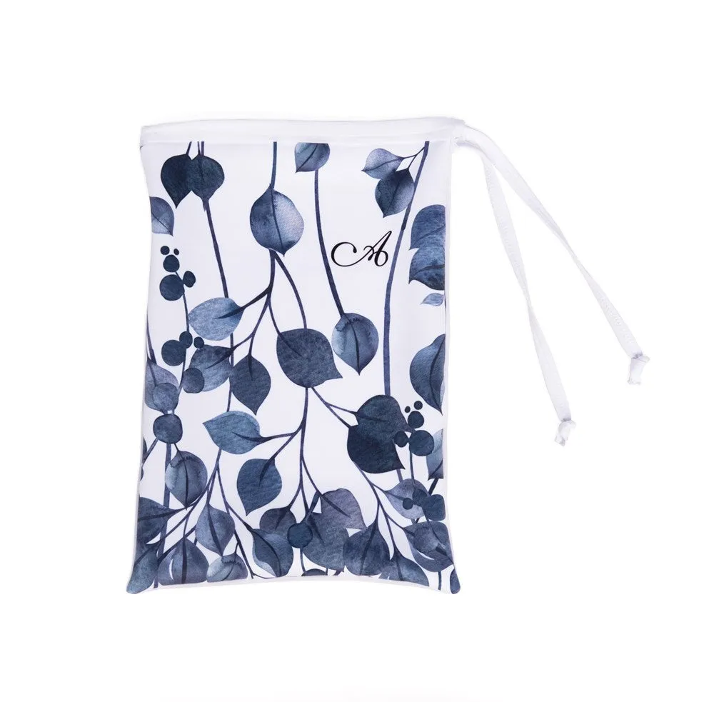 Shoe Bag with Falling Leaves Print - AW902FL