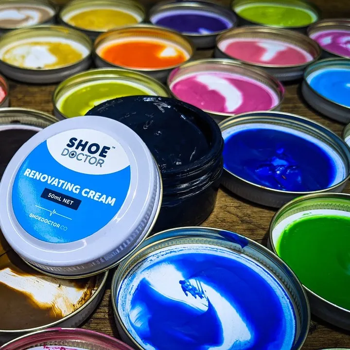 SHOE DOCTOR LEATHER RENOVATING CREAMS - Various colors