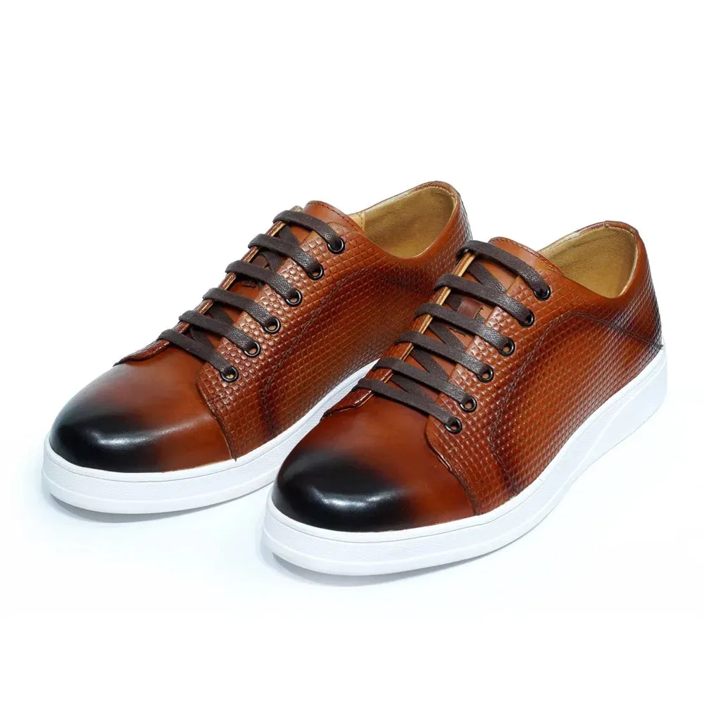 Size 38 To 50 Classic Men's Casual Shoes Genuine Leather Lace-up Sneakers Flat Derby Shoes Driving Shopping Work Shoes for Men