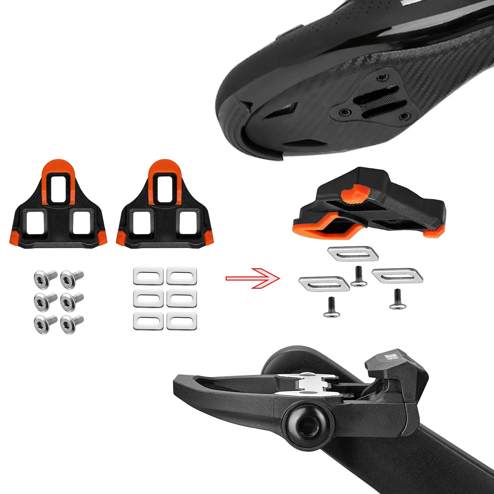SMPL Simpleton Clipless SPD-SL Road Pedals