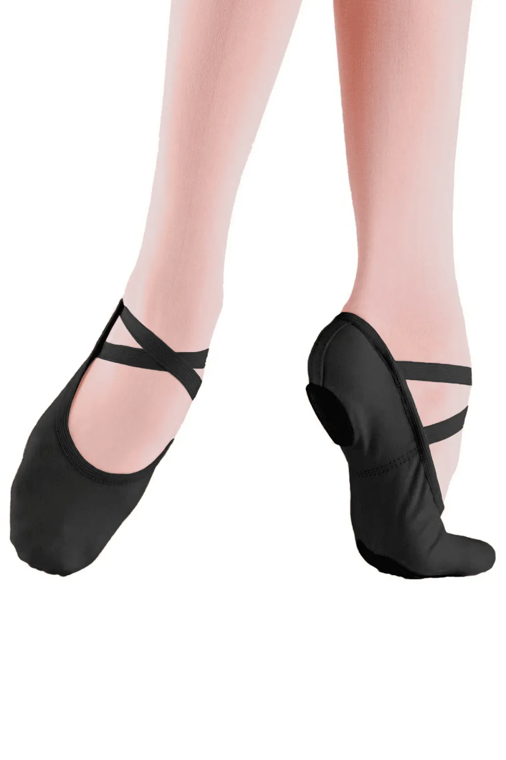 So Danca Vegane elatische Ballettschuhe aus Leinen