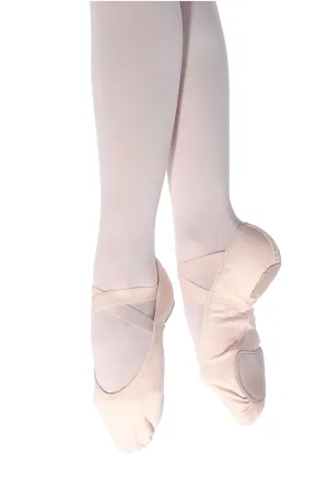 So Danca Vegane elatische Ballettschuhe aus Leinen