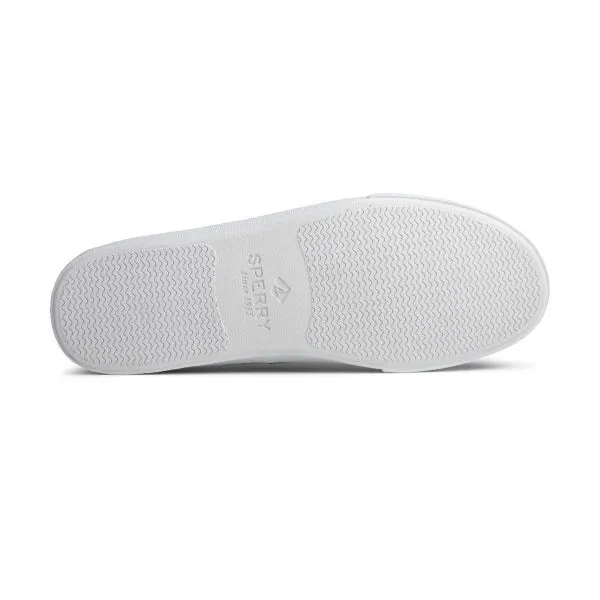 Sperry BAHAMA II Mens Canvas Boat Shoes White