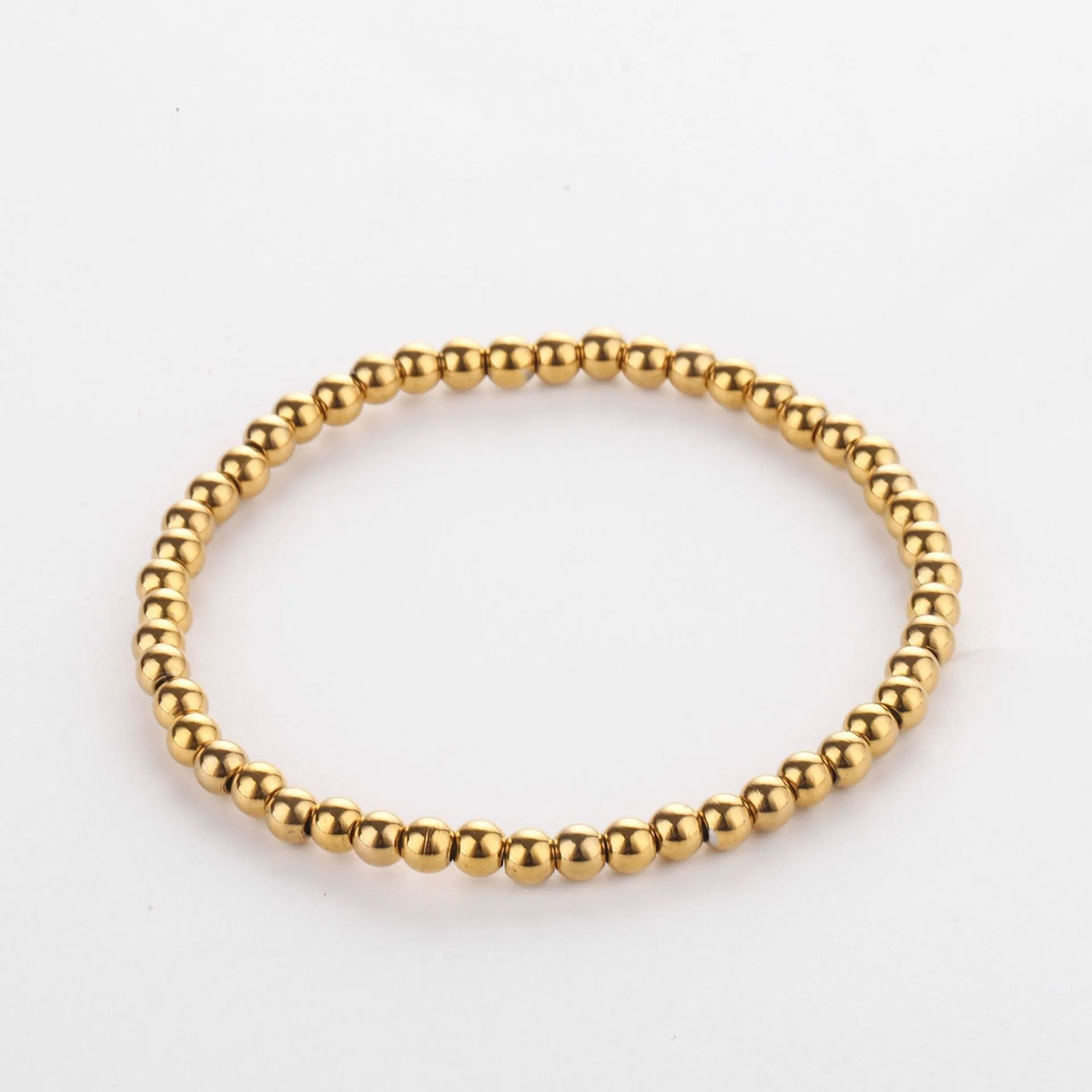 Stainless Steel Bead Bracelet