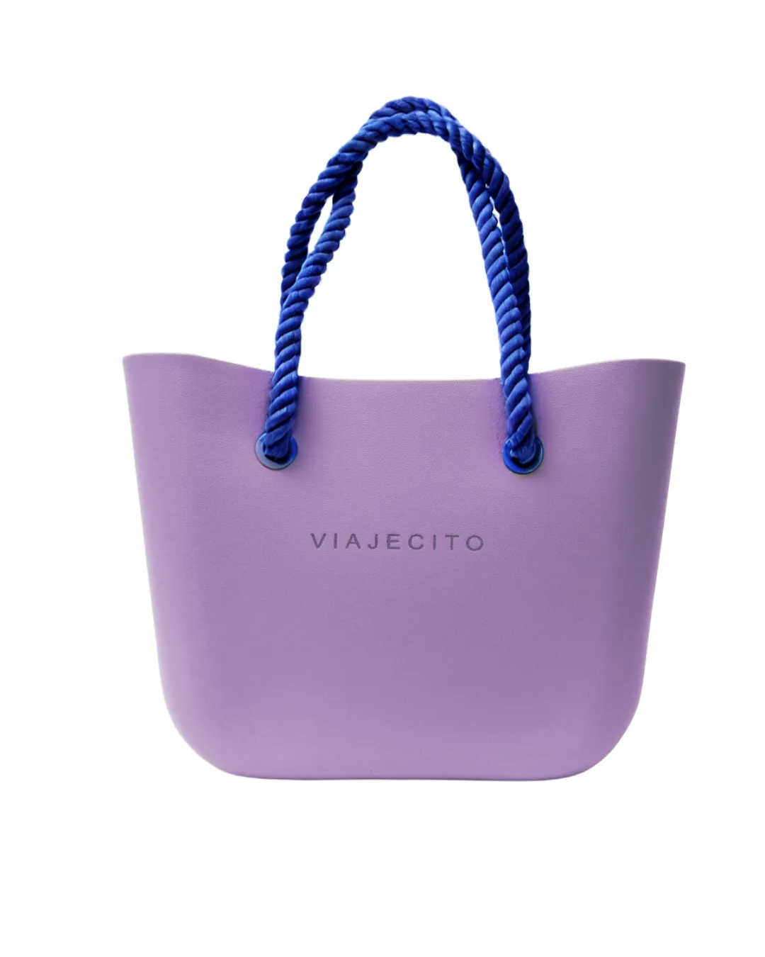 Standard Beach Tote Set - Grape Soda with Natural Lining