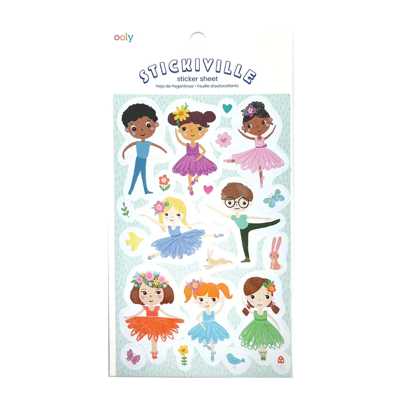 stickiville tiny dancers stickers