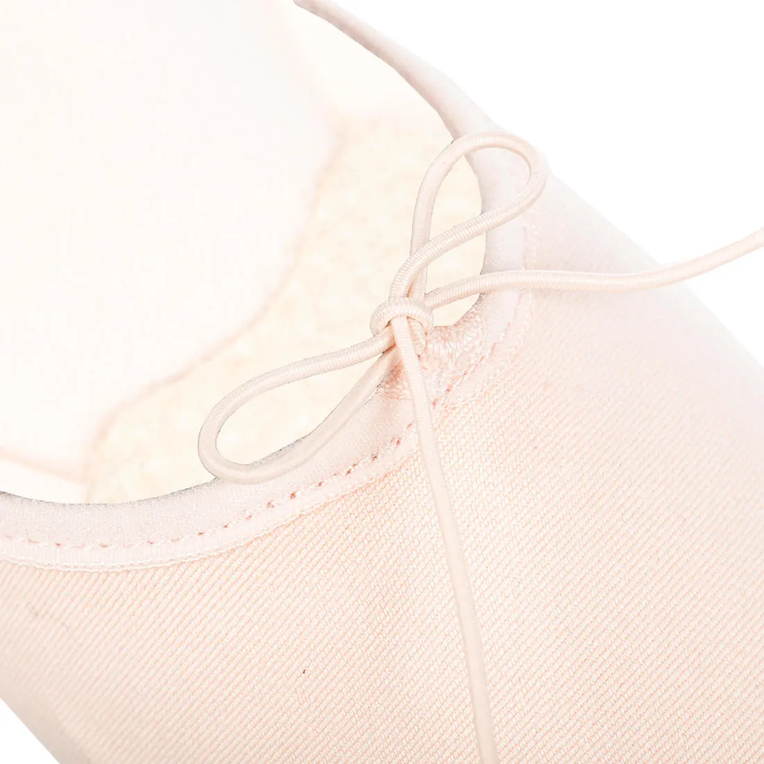 Stretch Canvas Split-Sole Demi-Pointe Ballet Shoes Size 7.5 to 8