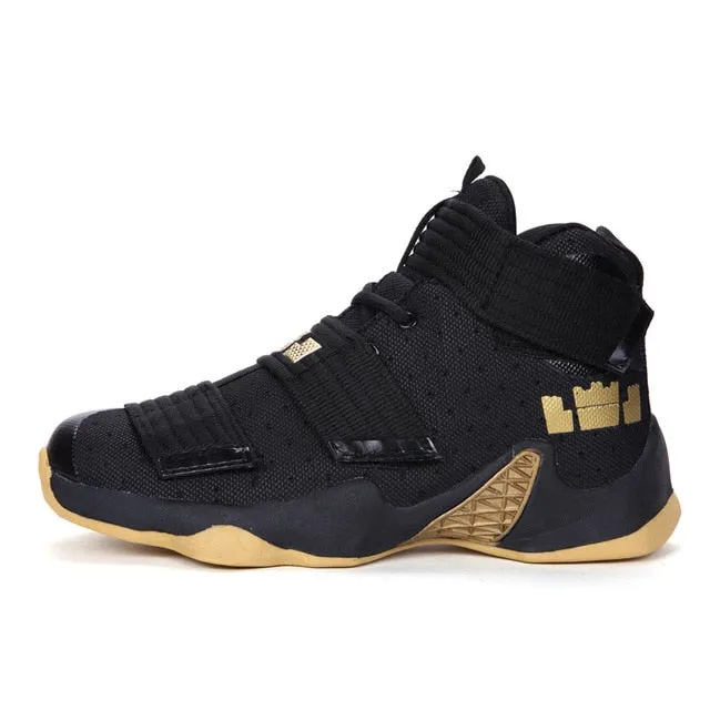 Sycatree Unisex Basketball Shoes Men Women High Top Ankle Boots Sneakers Lebron James Lovers Shockproof basket homme baloncesto