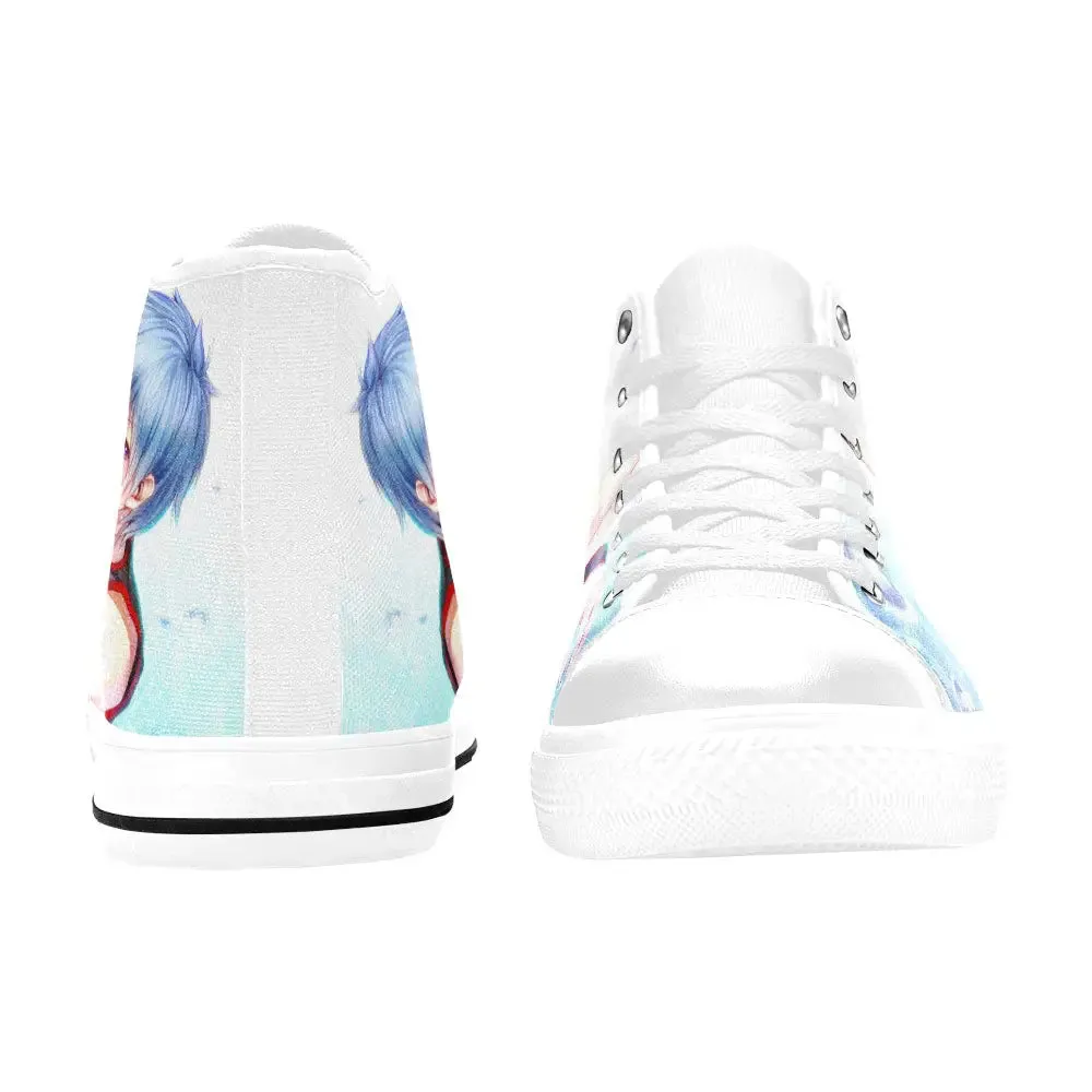 Tetsuya Kuroko Basketball Shoes High Tops Sneakers for Kids and Adults