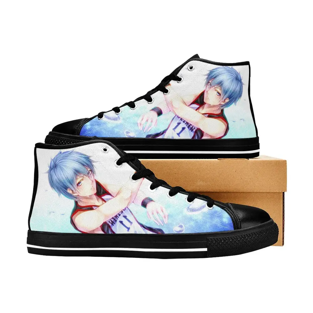 Tetsuya Kuroko Basketball Shoes High Tops Sneakers for Kids and Adults