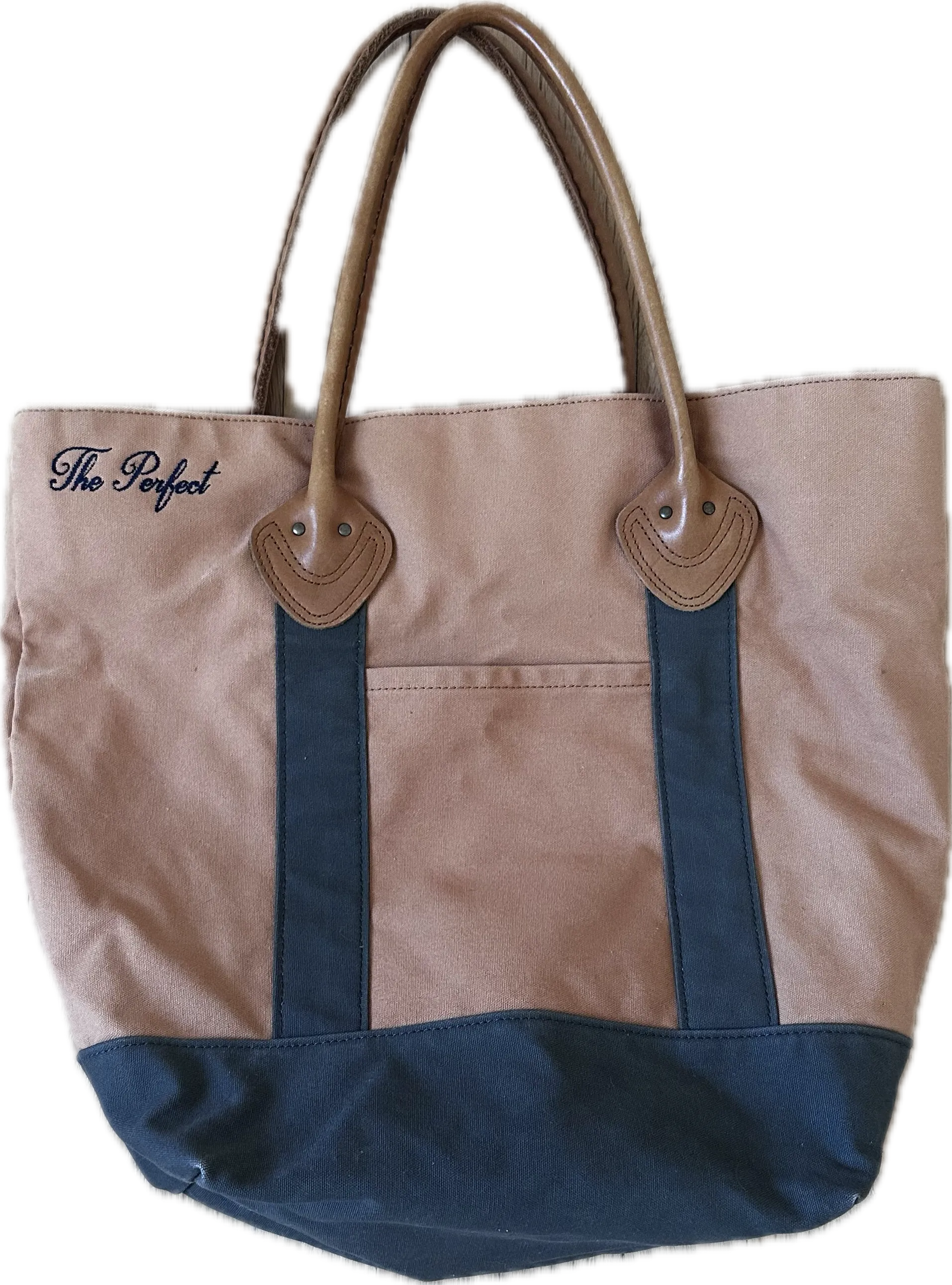 The Perfect Ochre and Fatigue Tote