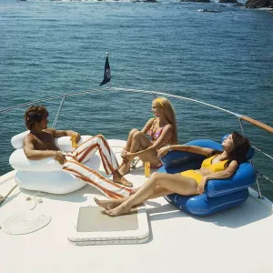 Vintage Boat Cruise Canvas Art Print