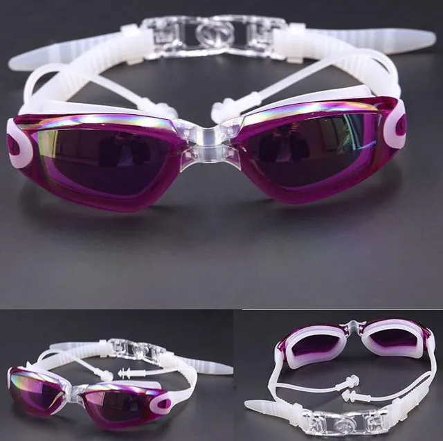 Waterproof and Anti-Fog Swim Glasses for Men