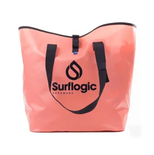 Waterproof Beach Bucket Bag - Coral Pink