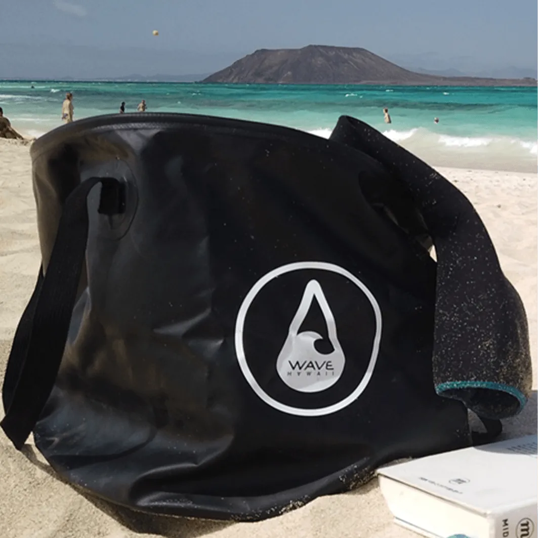 WAVE HAWAII Beach Bucket, schwarz
