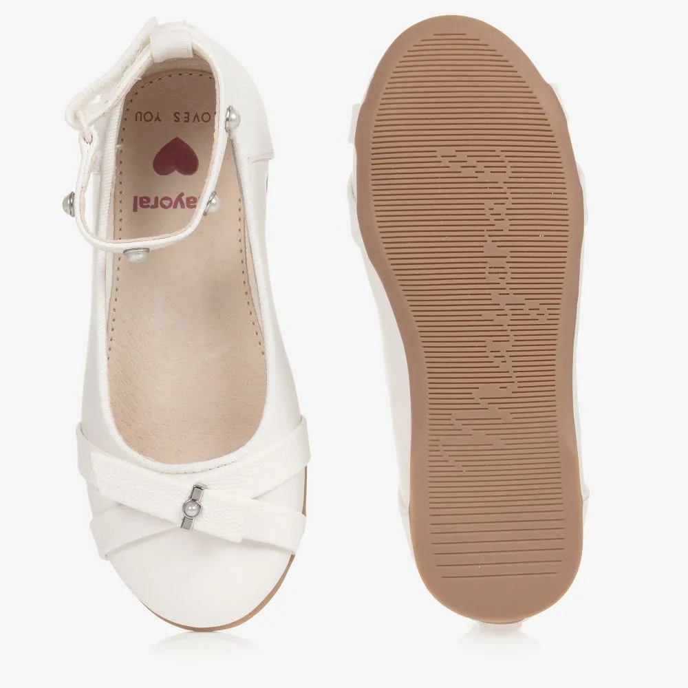 White Ballerina Shoes