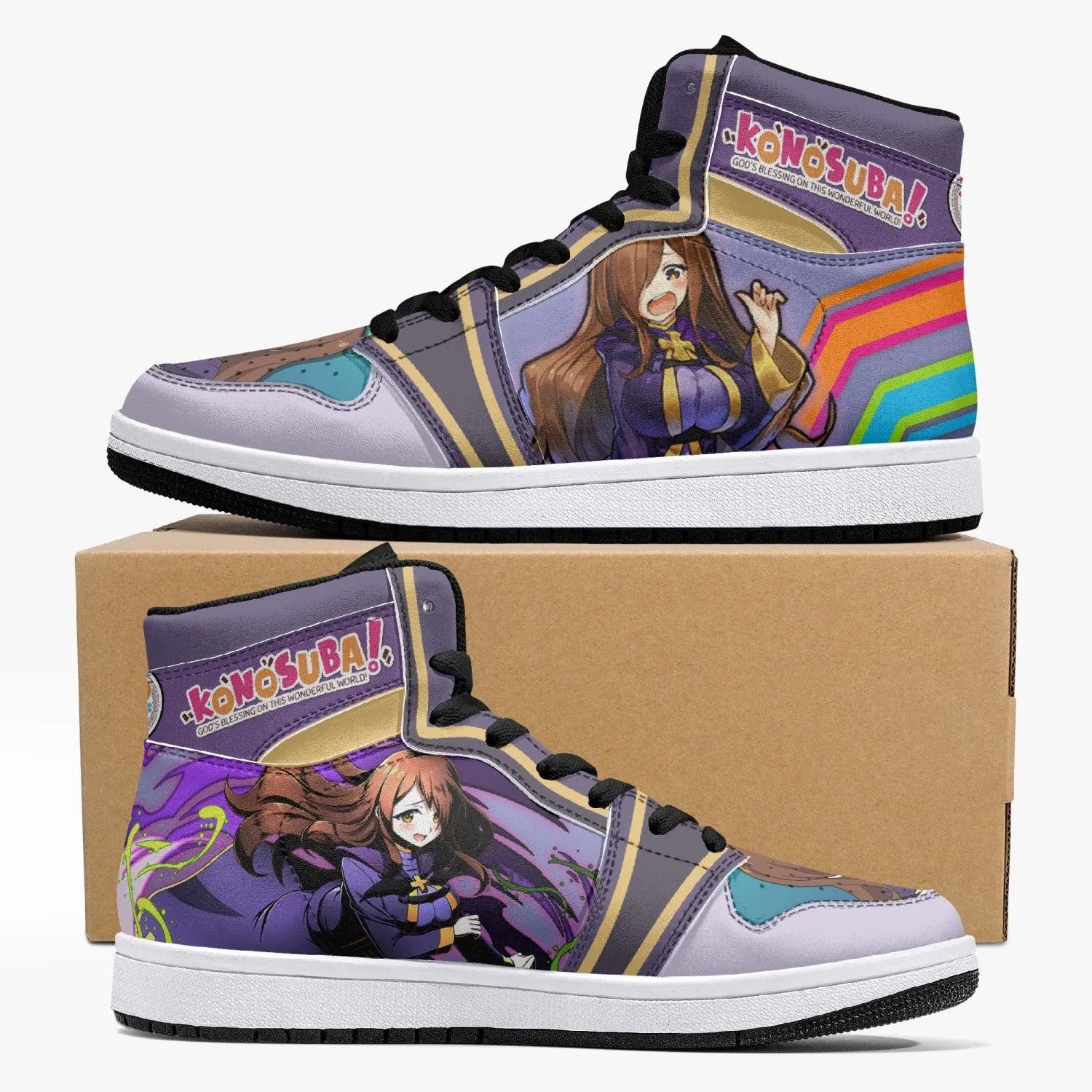 Wiz Konosuba Mid 1 Basketball Shoes