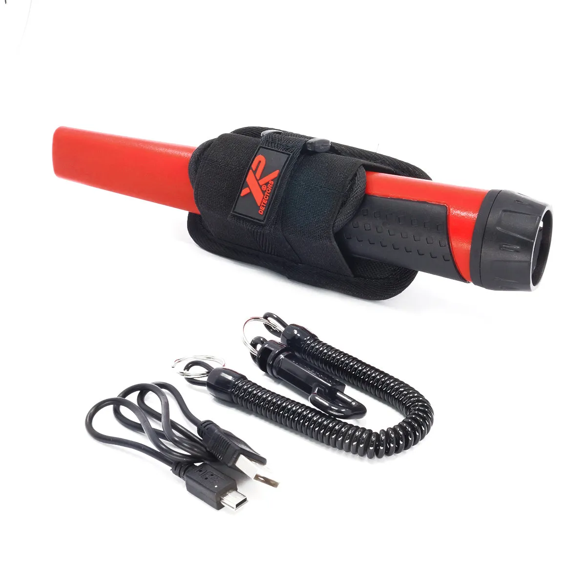 XP Deus Metal Detector with Remote, 9” X35 Coil, WSAUDIO Headphones, and MI-6 Pinpointer