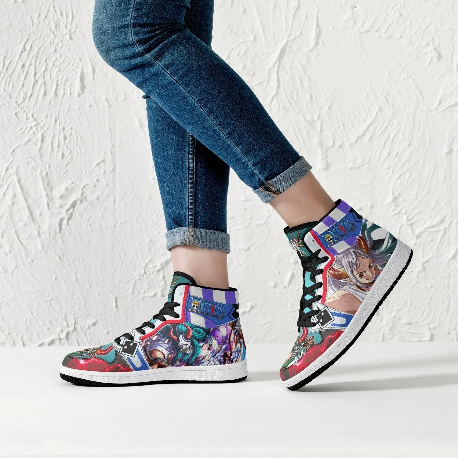 Yamato One Piece Mid 1 Basketball Shoes