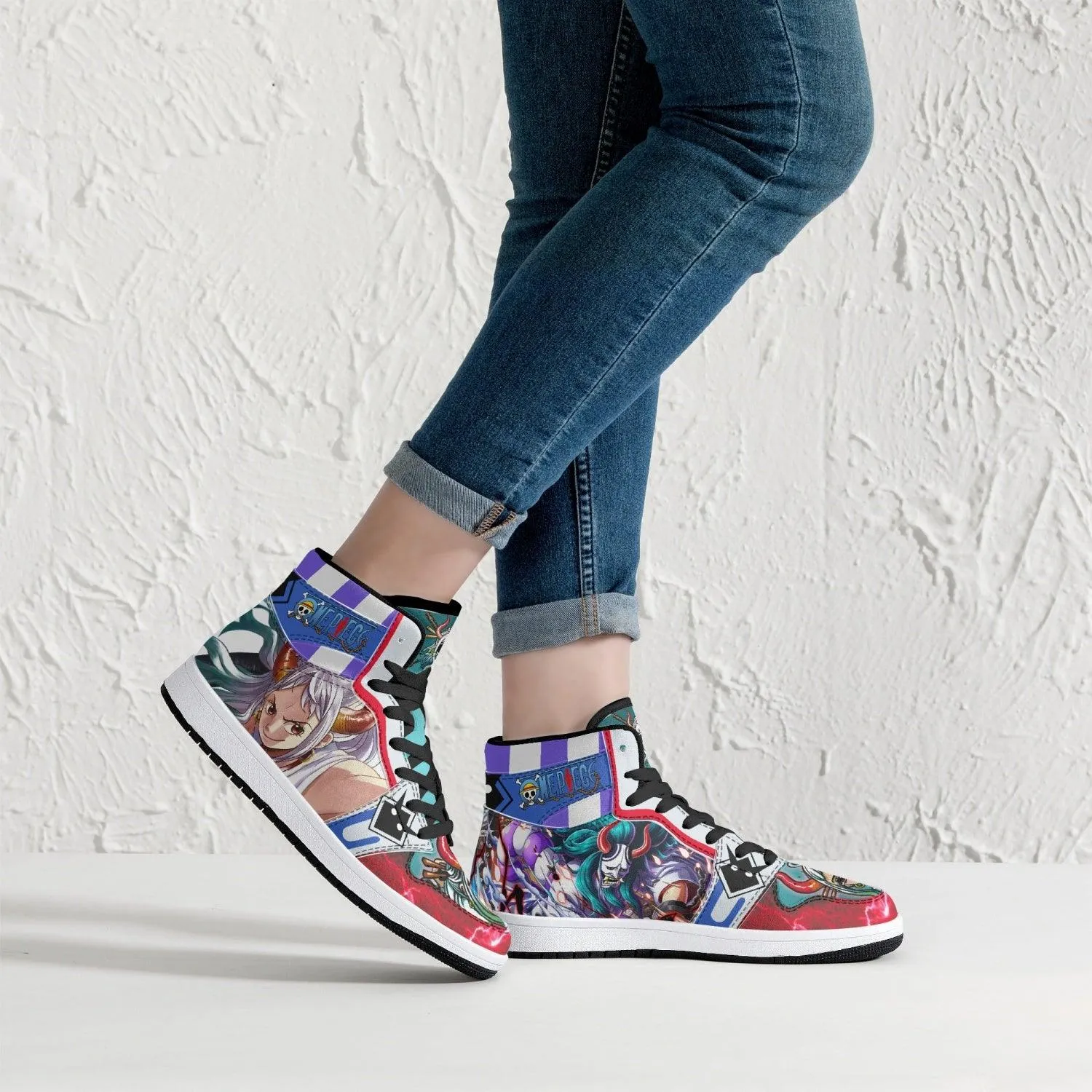 Yamato One Piece Mid 1 Basketball Shoes