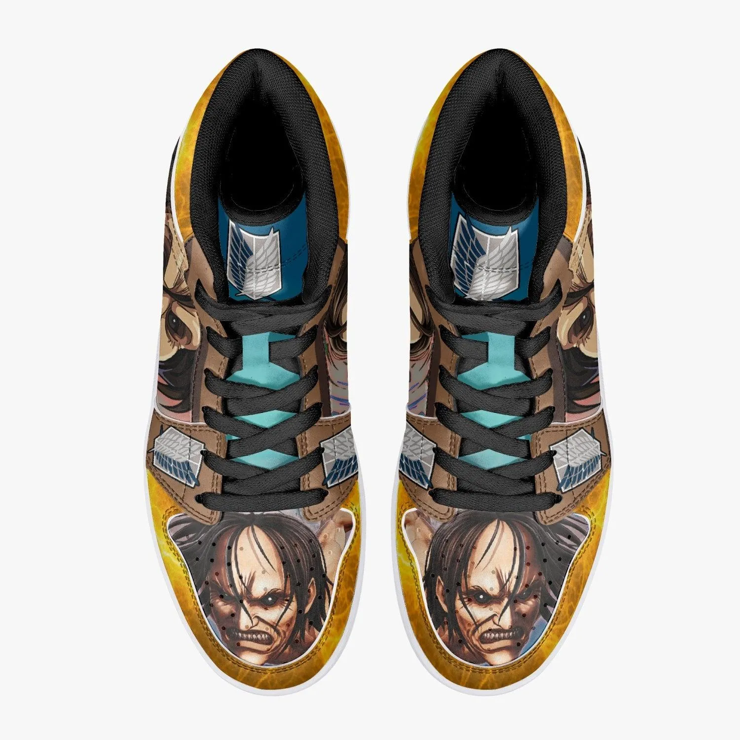 Ymir Jaw Titan Attack on Titan Mid 1 Basketball Shoes