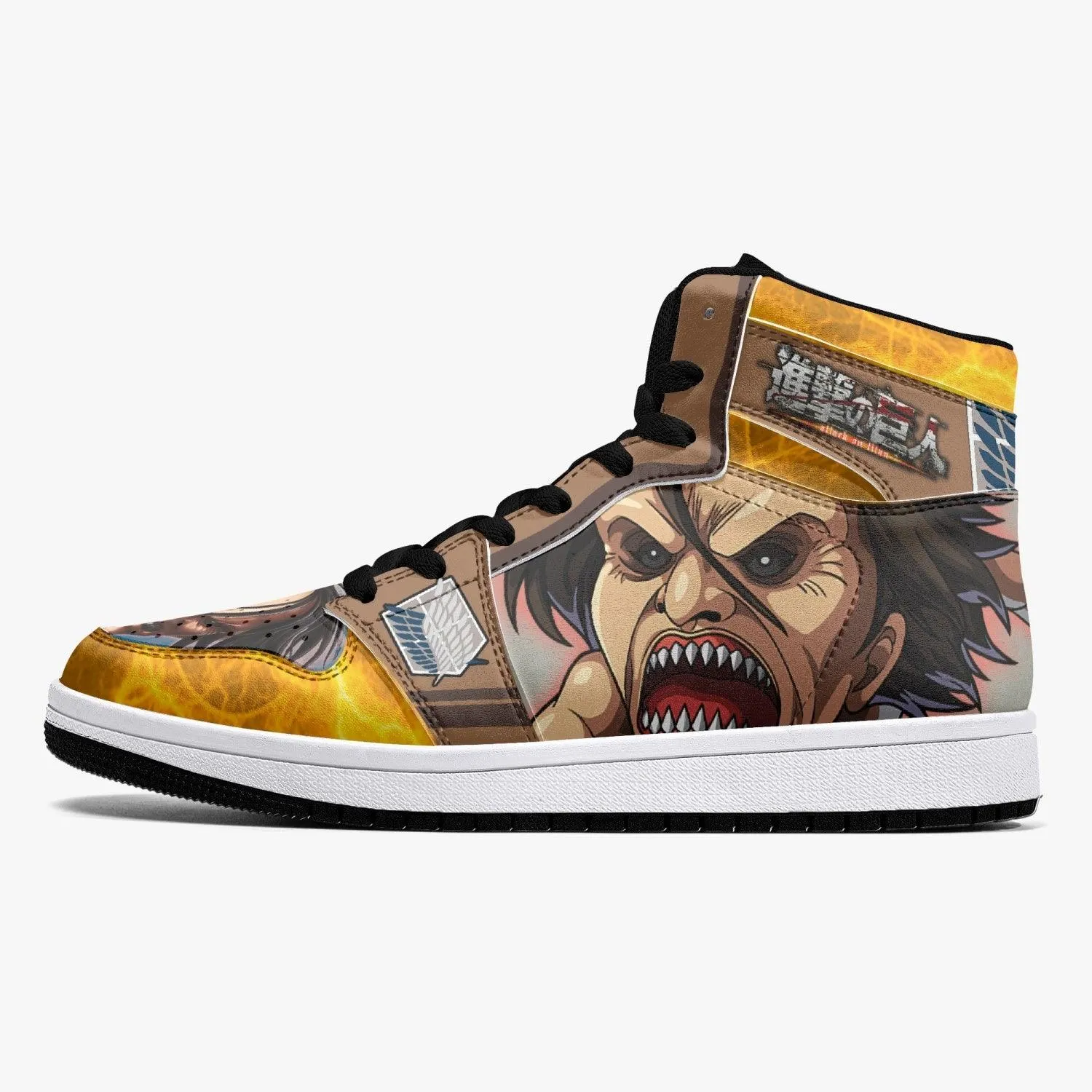 Ymir Jaw Titan Attack on Titan Mid 1 Basketball Shoes