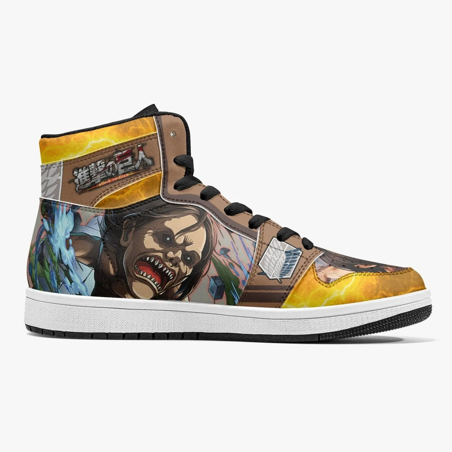 Ymir Jaw Titan Attack on Titan Mid 1 Basketball Shoes