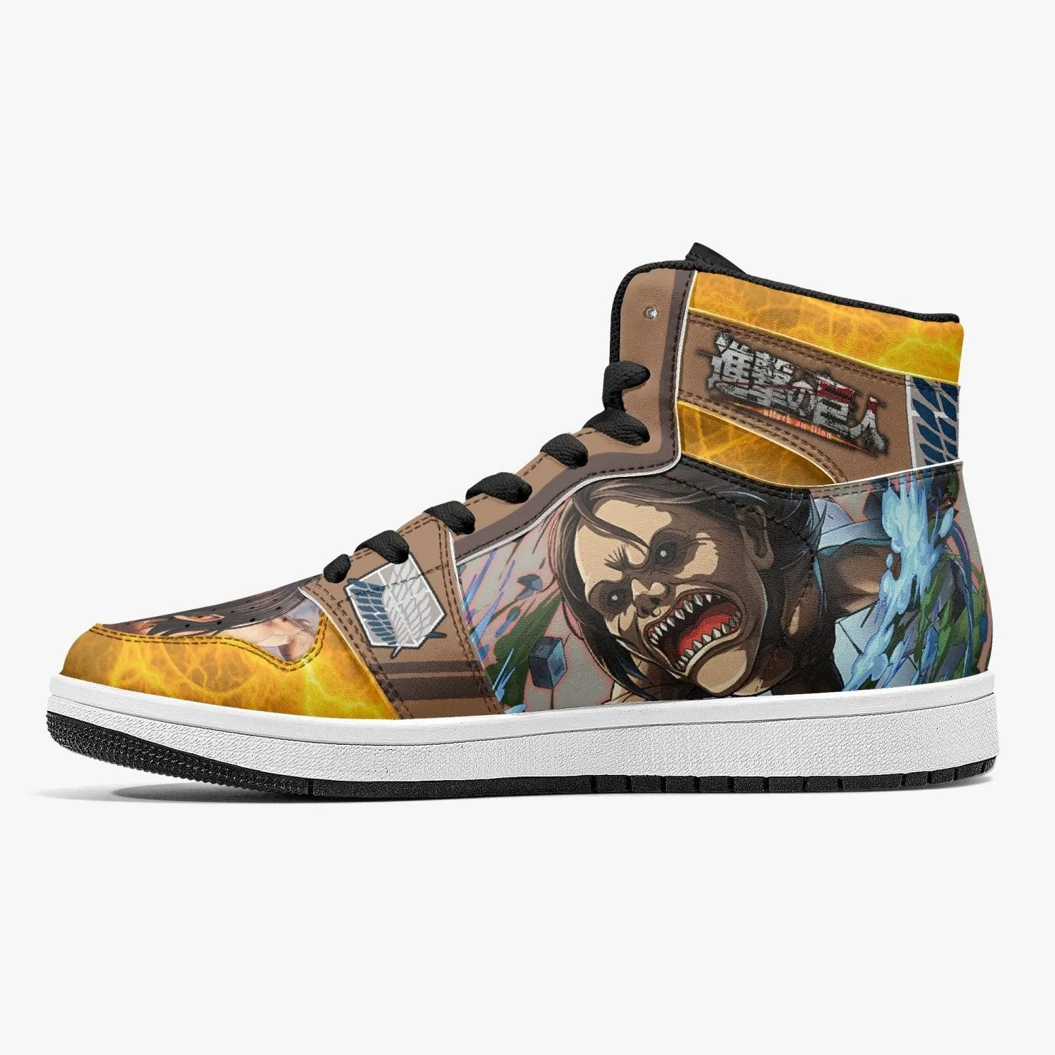 Ymir Jaw Titan Attack on Titan Mid 1 Basketball Shoes