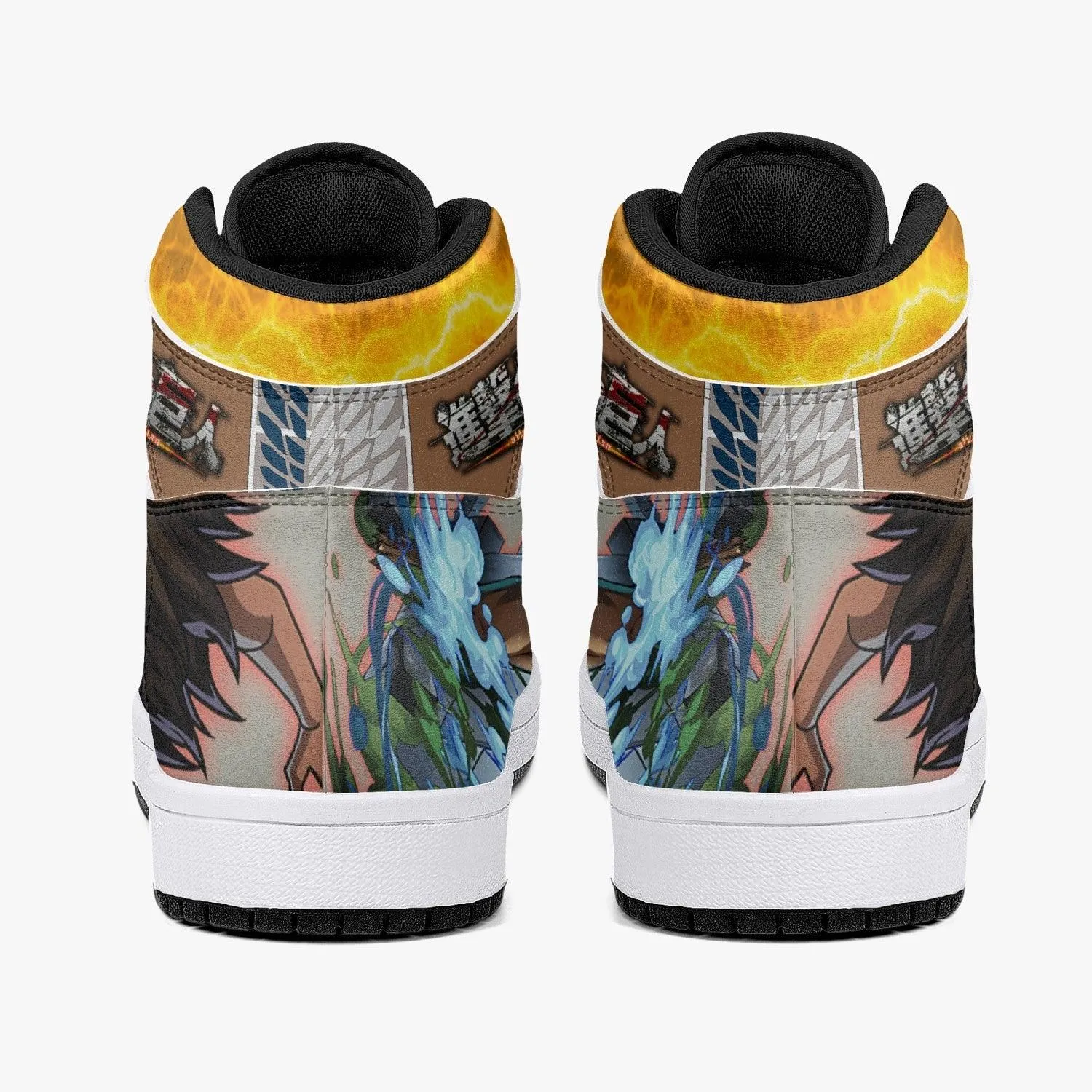 Ymir Jaw Titan Attack on Titan Mid 1 Basketball Shoes